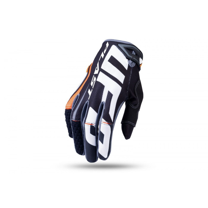 UFO gloves BLAZE CROSS / E-BIKE color black orange size L - UFO collection 2022