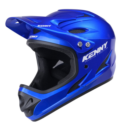 KENNY RACING MTB DOWNHILL SOLID CYCLING HELMET COLOR BLUE SIZE M