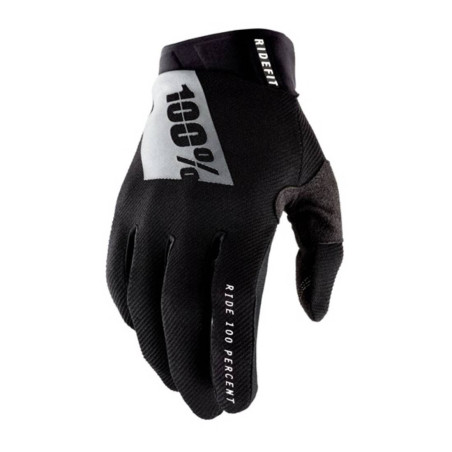 100 PERCENT (2022) gloves RIDEFIT BLACK color black size XXL old code 10014-001-14