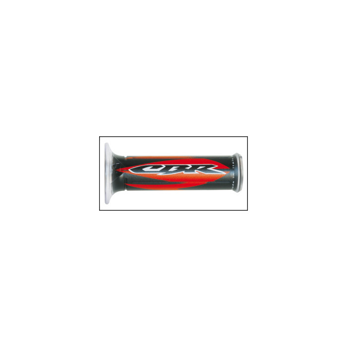 HARRI'S RANKENĖLĖS 01687-C2R HONDA CBR (120MM / 22MM) SU RAUDONOMIS / JUODOMIS SKYLĖMIS (12)