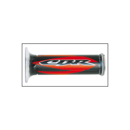 HARRI'S RANKENĖLĖS 01687-C2R HONDA CBR (120MM / 22MM) SU RAUDONOMIS / JUODOMIS SKYLĖMIS (12)
