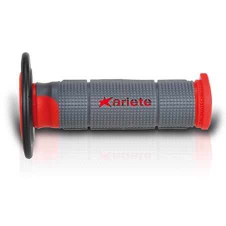 ARIETE BEKELĖS RANKENYS TRINITY (115 MM) BE SKYLĖS SPALVA PILKA RAUDONA JUODA (3 KOMPONENTAI) PROFESIONALIOS (12)