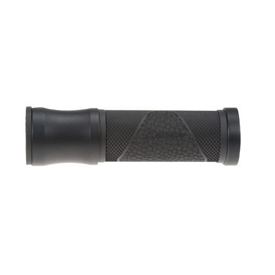 ARIETE PLĖVELĖS RANKENOS ALU-RUB SU LOCK-ON SISTEMA (125 MM) SU SKYLE JUODOS