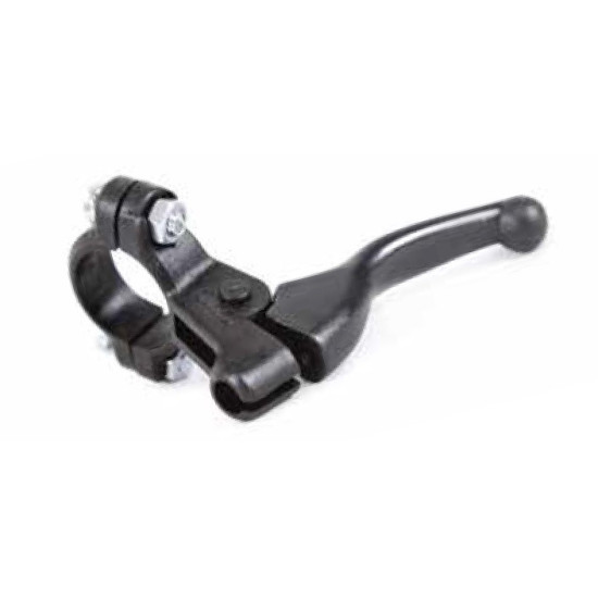 MC DECOMPRESSOR/CHOKE LEVER WITH HANDLE (UNIVERSAL) BLACK