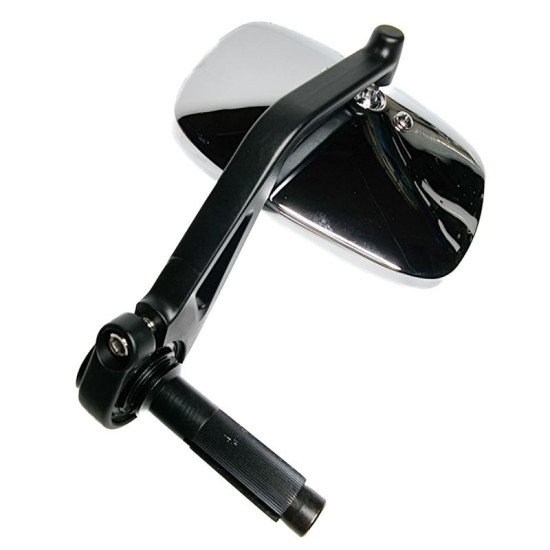 FAR HANDLEBAR END MIRROR RIGHT/LEFT SILVER