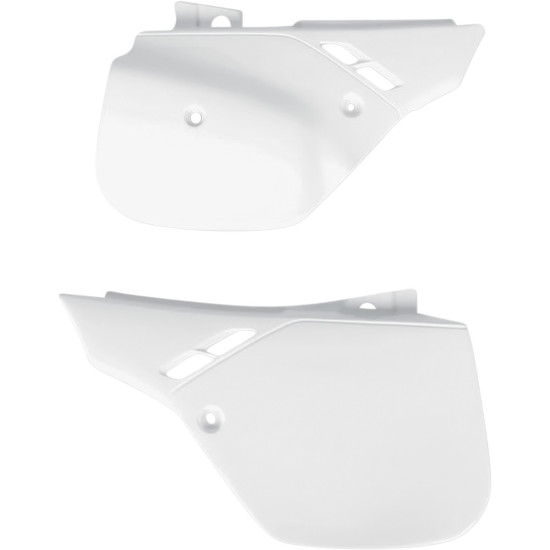 UFO GALINĖS ŠONINĖS PANELĖS HONDA CR 125 / 500 '89-'90, CR 250 '88-'89 BALTOS