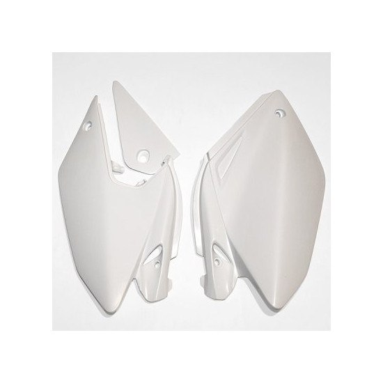 UFO GALINĖS ŠONINĖS PANELĖS HONDA CRF 250X '04-17 BALTOS