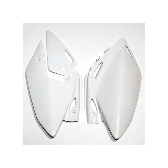UFO GALINĖS ŠONINĖS PANELĖS HONDA CRF 450X '05-'16 BALTOS