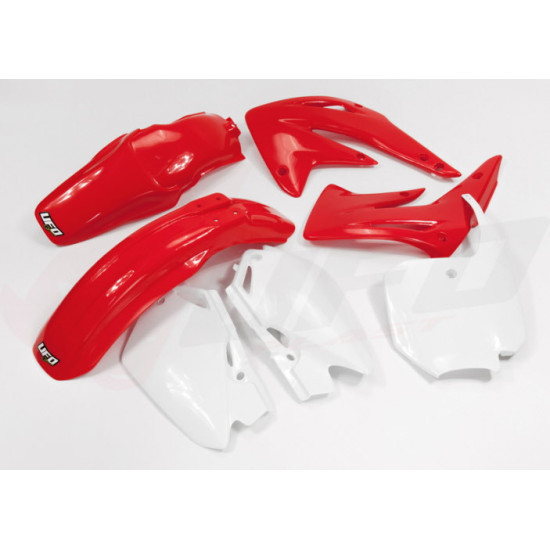 UFO PLASTIC SET HONDA CR 85 '03-'17 OEM COLOR (RED/WHITE) (HO109E999)
