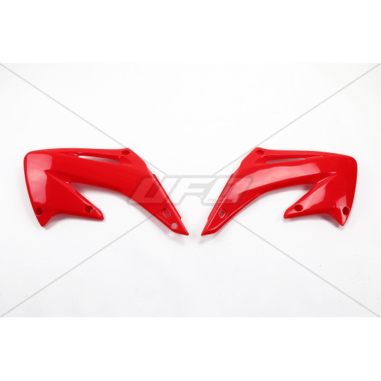 UFO RADIATOR GUARDS HONDA CR 125 / 250 '02-'07 RED