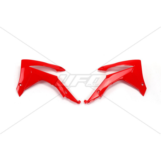 UFO RADIATORIAUS APSAUGOS HONDA CRF 250R '14-'17, CRF 450R '13-'16 RAUDONOS