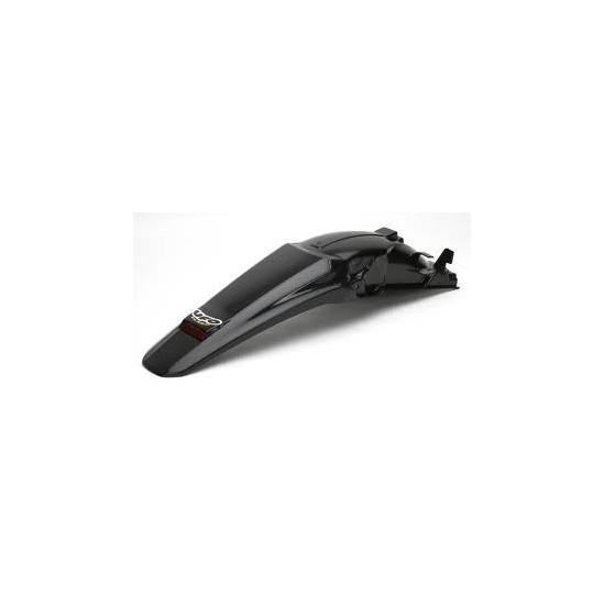 UFO GALINIS SPARNAS HONDA CRF 250X '04-'17, SU LED ŽIBINTAIS, JUODAS