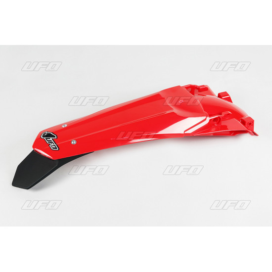 UFO REAR FENDER HONDA CRF 250R '14-17, CRF 450R / X '13-16 WITH LAMP RED