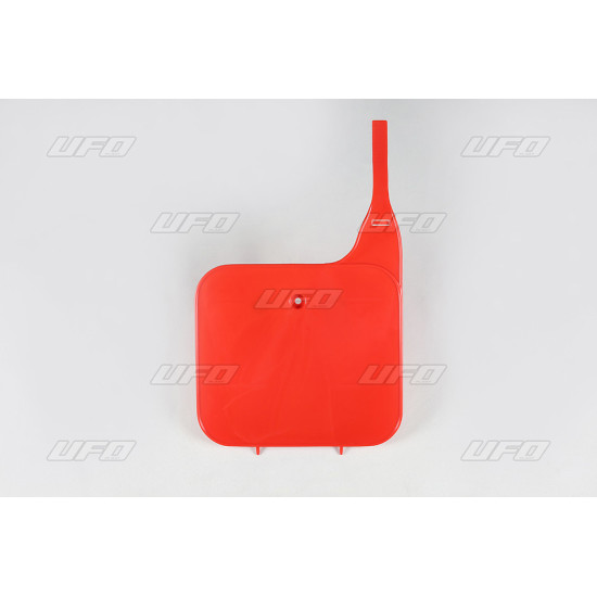 UFO NUMBER PLATE HONDA CR 125 / 250 / 500 '87-'94 RED (UFO RED)