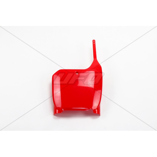 UFO NUMBER PLATE HONDA CR 125 / 250 '00-'03, CRF 450 '02-'03 RED