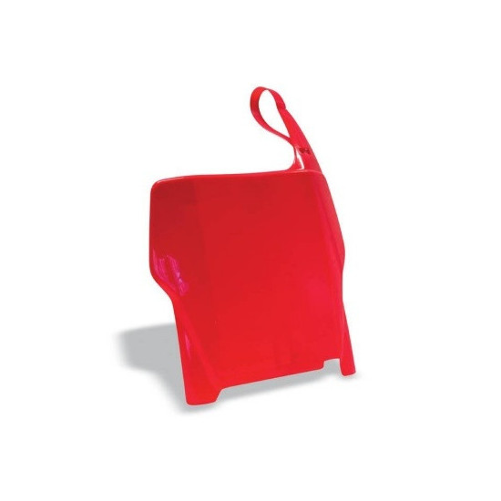 UFO NUMBER PLATE HONDA CRF 250R '08-'09 CRF 450 '08 RED