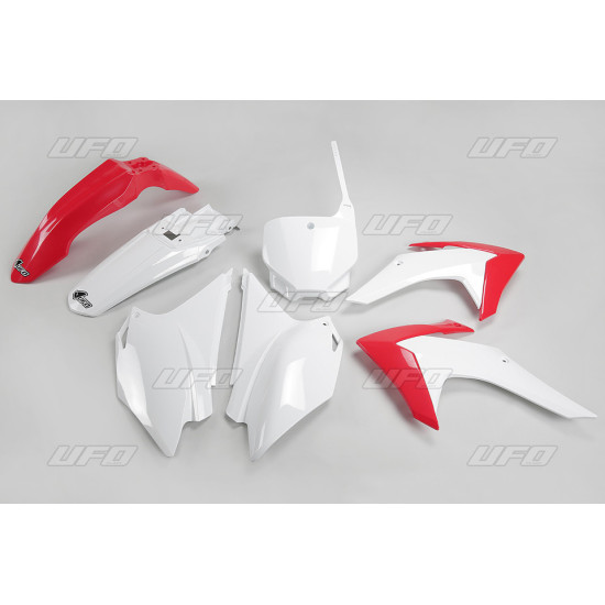UFO PLASTIC SET HONDA CRF 230 '15-'18 OEM COLOR (RED/WHITE) (HO118E999)