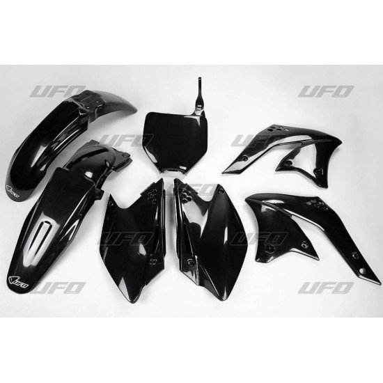 UFO PLASTIKINIŲ DALIŲ RINKINYS KAWASAKI KXF 250 '07 JUODAS (KA208E001)
