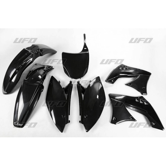 UFO PLASTIKINIŲ DALIŲ RINKINYS KAWASAKI KXF 450 '09-'11 JUODAS (KA213E001)