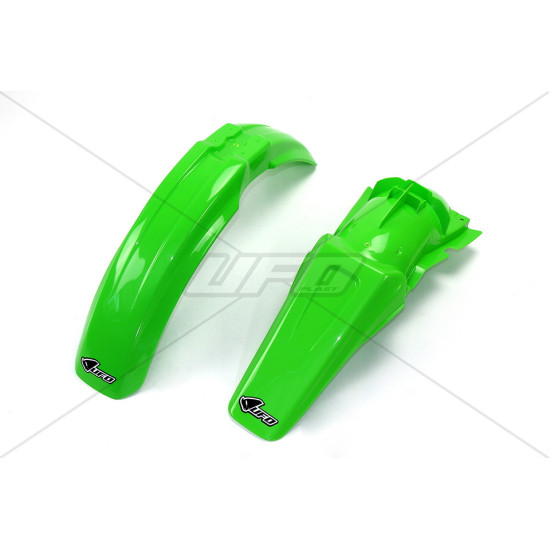 UFO SPARNAI KOMPLEKTAS KAWASAKI KX 125 / 250 '00-'02 (KA02755026, KA03722026), ŽALIAS