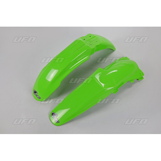 UFO SPARNAI KOMPLEKTAS KAWASAKI KX 250 '04 (KA03753026, KA03757026), ŽALIAS