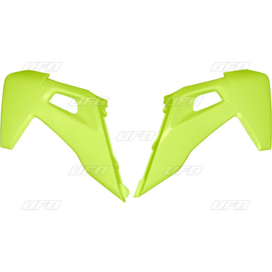 UFO RADIATOR GUARDS HUSQVARNA TC 125 / 250 '19, FC 250 / 350 / 450 '19 COLOR FLUO YELLOW