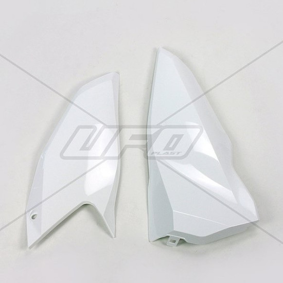 UFO GALINIAI ŠONINIAI DANGTELIAI HUSQVARNA TE / FE / TC / FC 125 / 250 / 300 / 350 / 450 / 501 '14-'15 SPALVA BALTA