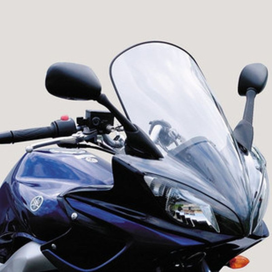 KAPPA PRIEKINIS STIKLAS YAMAHA FZ6 FAZER (04-06) 61 x 53,5 cm SKAIDRUS