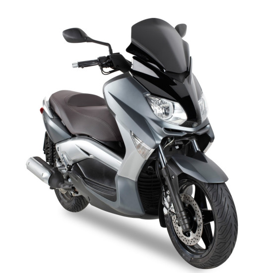 KAPPA PRIEKINIS STIKLAS YAMAHA X-MAX 125-250 (10-13) 37 X 43 CM JUODAS
