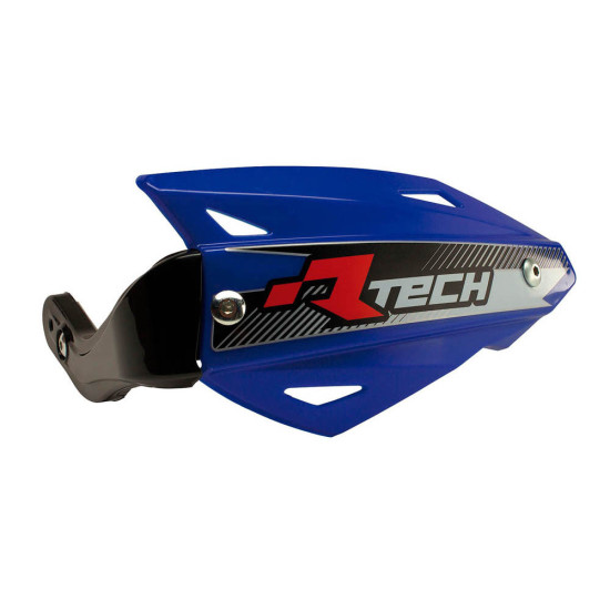 RACETECH (RTECH) HAND GUARDS (HANDBAR) VERTIGO ATV BLUE (WITH 3 TYPES OF HANDLEBAR MOUNTS)