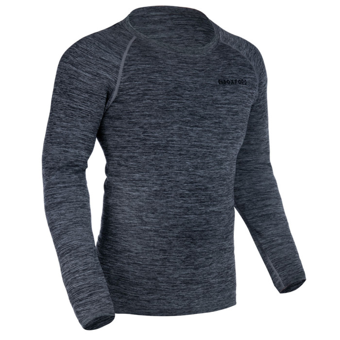 OXFORD ADVANCED BASE LAYER thermal long sleeve t-shirt color gray size S/M (old code: LA620)