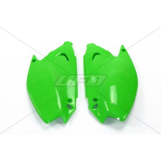 UFO GALINĖS ŠONINĖS PANELĖS KAWASAKI KX 125 / 250 '03-'17 SPALVA ŽALIA