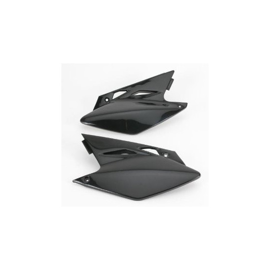 UFO REAR SIDE PANELS KAWASAKI KXF 450 '06-'08 BLACK
