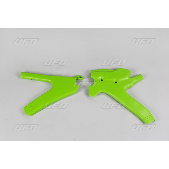UFO FRAME COVERS KAWASAKI KX 125/250 '92-93 COLOR GREEN