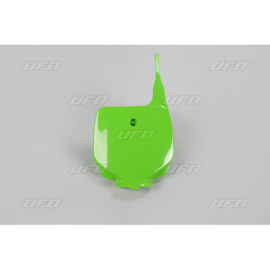 UFO VALSTYBINIS NUMERIO ŽENKLAS KAWASAKI KX 80 '98-'00, KX 85 '01-'13 ŽALIAS