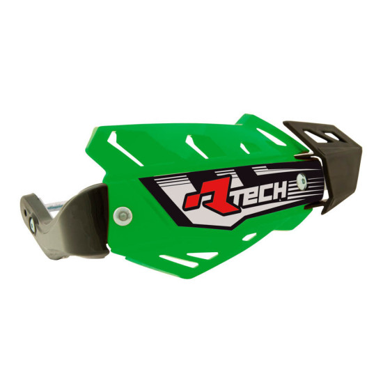 RACETECH (RTECH) FLX ATV / QUAD RANKŲ APSAUGOS ŽALIOS (SU 3 TIPŲ VAIRO TVIRTINIMAIS)