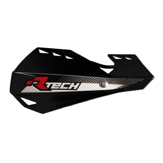 RACETECH (RTECH) DUAL EVO RANKŲ APSAUGOS, JUODOS (SU LAIKIKLIAIS ANT VAIRO)