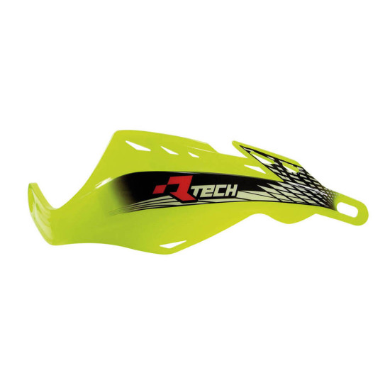 RACETECH (RTECH) RANKŲ APSAUGOS (VANTRŲ) GLADIATOR EASY FLUO YELLOW (SU LAIKIKLIAIS 22,2 MM IR 28,6 MM VANTRŲ TIEKĖJAMS)