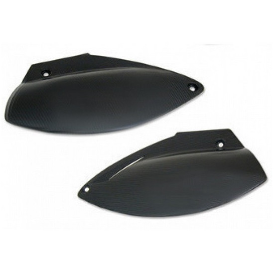 UFO REAR SIDE COVERS KTM 640 LC 4 SM, SMC '04-'07 BLACK
