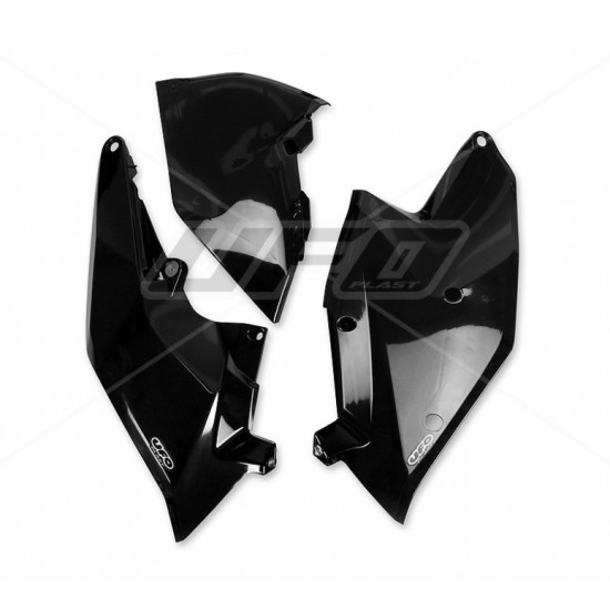 UFO REAR SIDE PANELS KTM SX / SXF '16-'18, EXC / EXCF TPI '17-'19 WITH AIR FILTER COVER BLACK