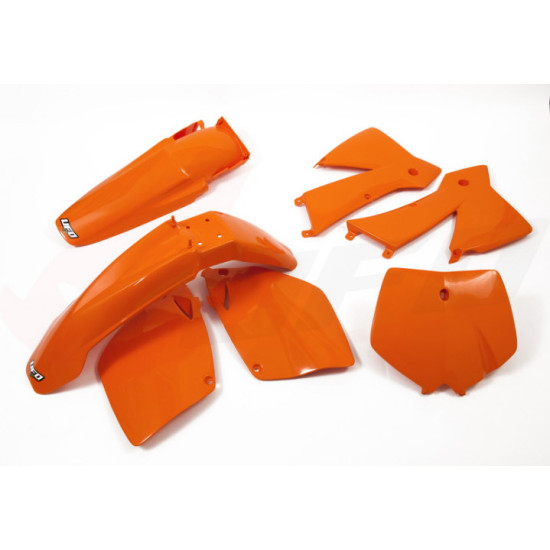 UFO PLASTIKINIŲ DALIŲ RINKINYS KTM SX-SXF '01-'02 ORANŽINIS (KT501E127)