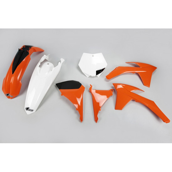 UFO KTM SX '11 PLASTIKINIS KOMPLEKTAS OEM SPALVA (ORANŽINĖ) (KT509E999)