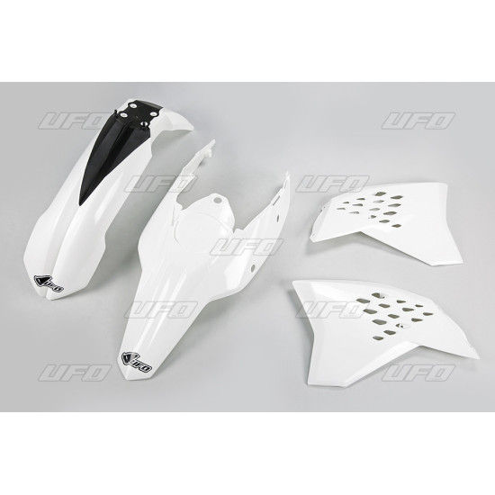 UFO PLASTIKINIŲ DALIŲ RINKINYS KTM EXC '09-'10, BALTOS SPALVOS (KT511E047)