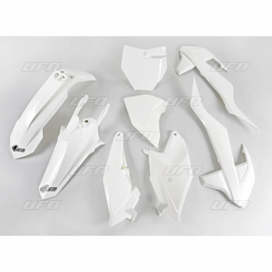 UFO PLASTIC SET KTM SX 85 '18-'24 COLOR WHITE (KT519E047)