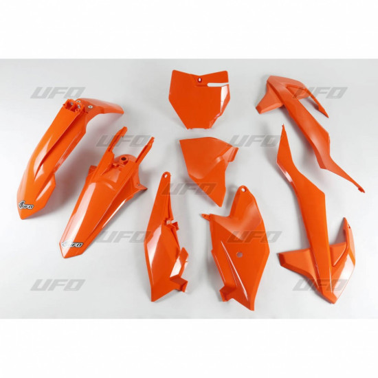 UFO PLASTIKINIŲ DALIŲ RINKINYS KTM SX 85 '18-'24 ORANŽINĖS SPALVOS (KT519E127)