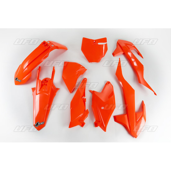 UFO PLASTIC SET KTM SX 85 '18-'24 COLOR FLUO ORANGE (KT519FFLU)