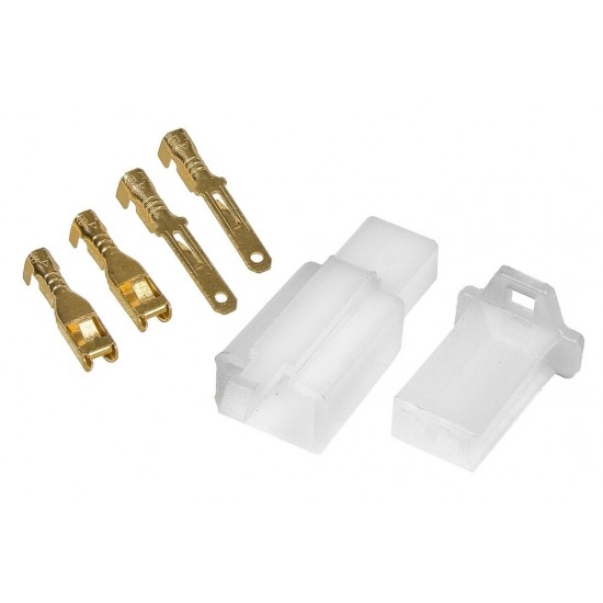Cable connector, 2-pin