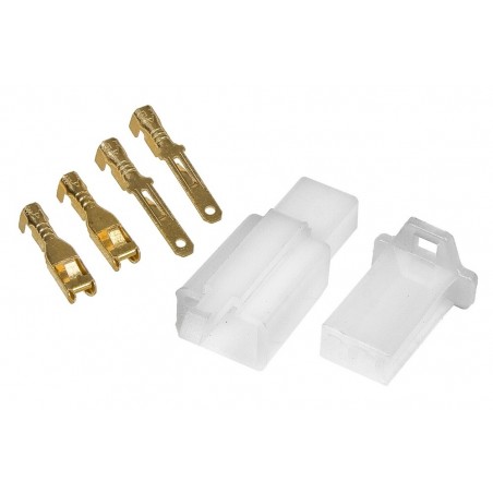 Cable connector, 2-pin