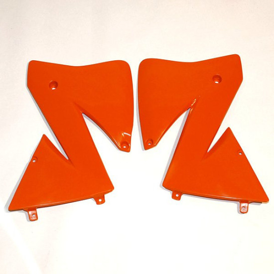 UFO RADIATOR GUARDS KTM EXC '01-'02 ORANGE