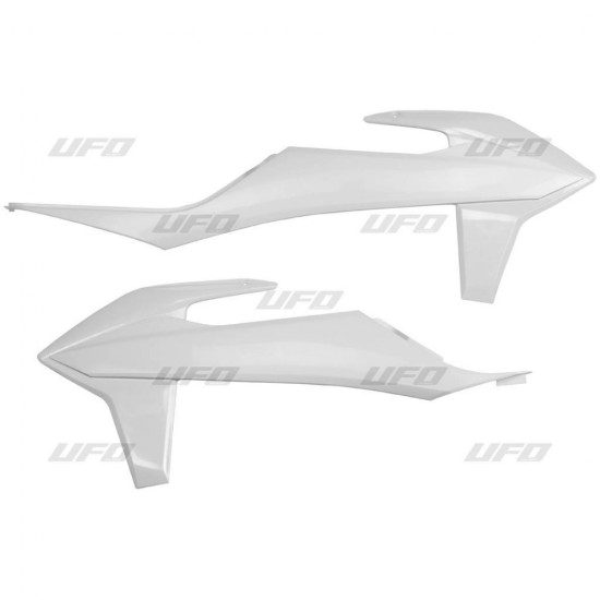 UFO RADIATOR GUARDS KTM SX / SXF '19-'20 COLOR WHITE